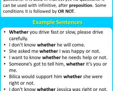 Unless in a Sentence, Definition and Example Sentences - Example Sentences